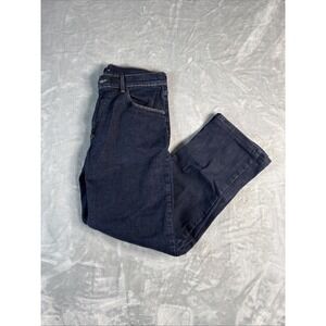 Mott & Bow Jeans Mens 34x30 Dark Wash Straight Stretch 5-Pocket Denim